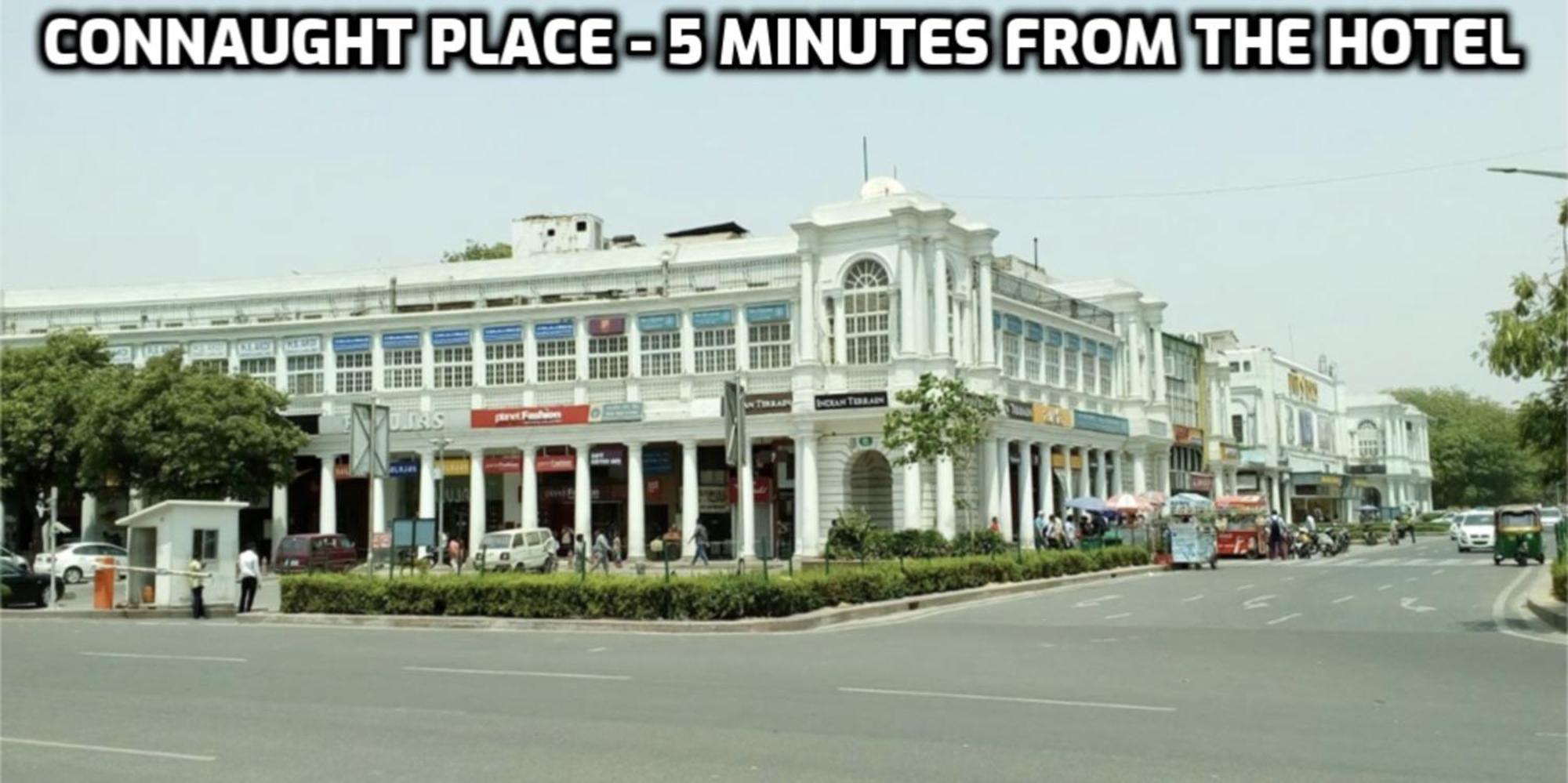 Bless Inn - Near Connaught Place Нью-Дели Экстерьер фото